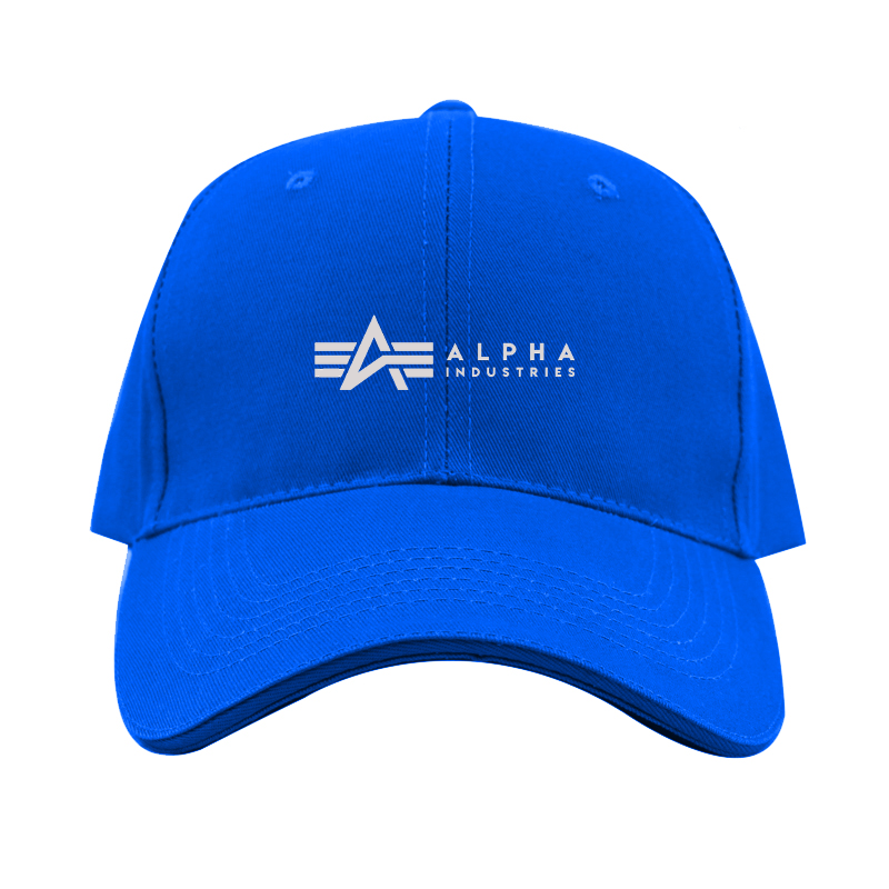 Alpha Industries Logo  Dad Baseball Cap Hat