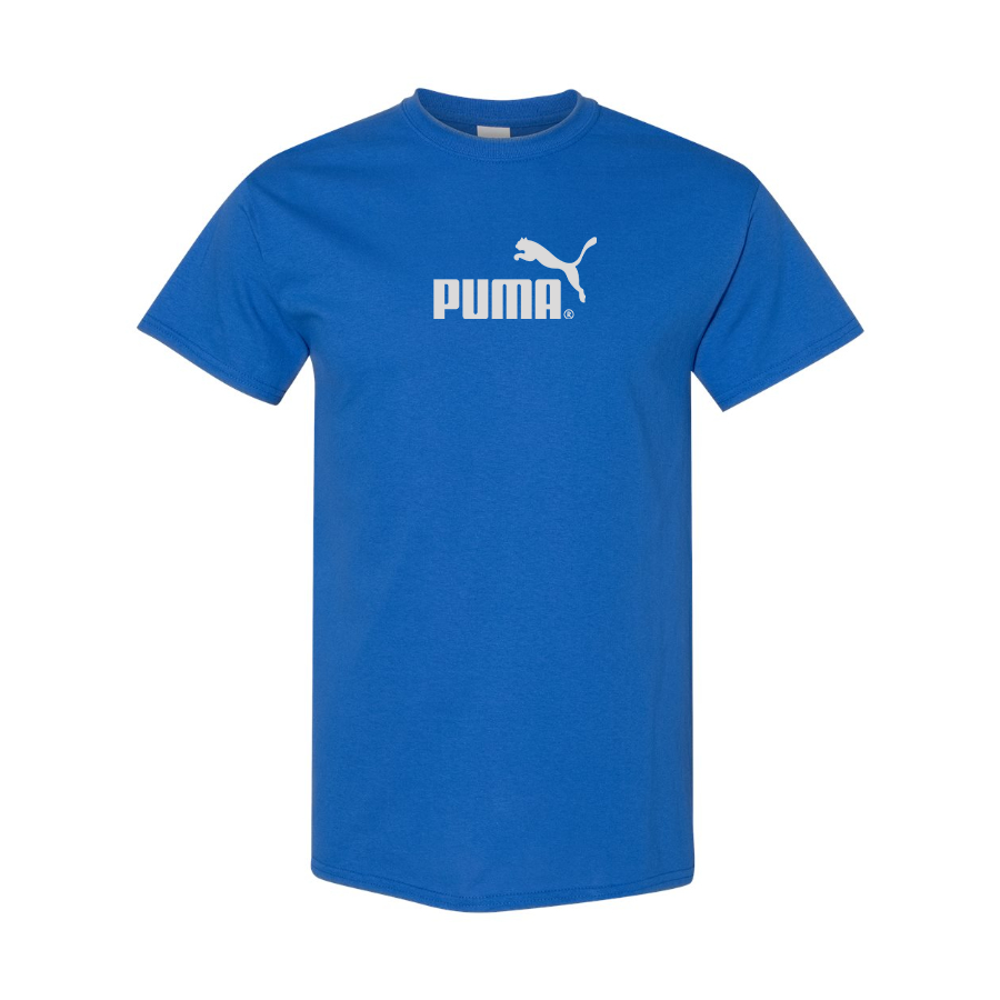 Men's Puma Logo Cotton T-Shirt