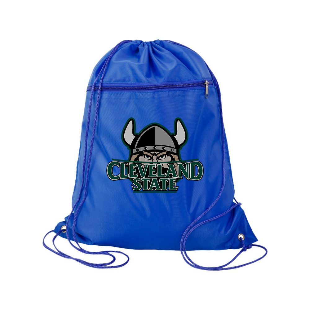 Cleveland State Vikings   Q-Tees - Polyester Cinchpack