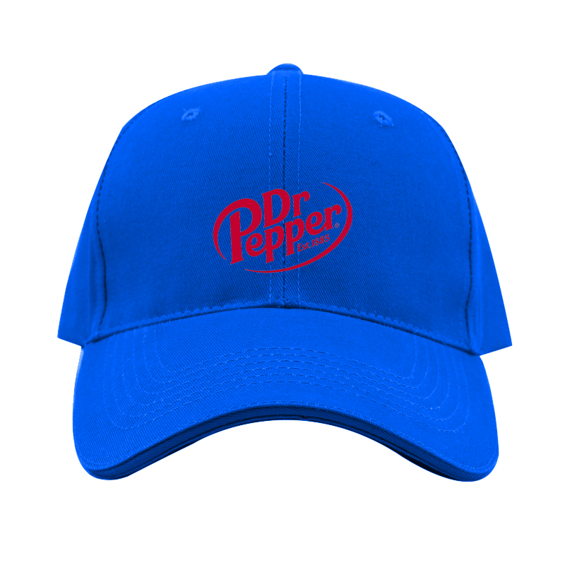 Dr Pepper Logo  Dad Baseball Cap Hat