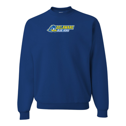 Men's  Delaware Blue Hens JERZEES NuBlend Crewneck Sweatshirt