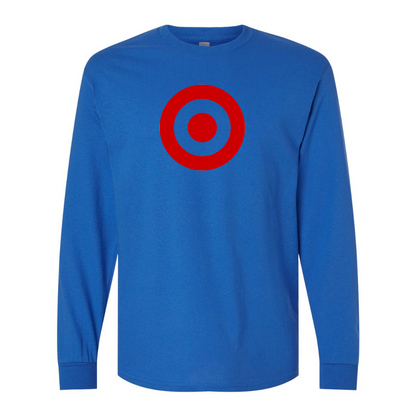 Men's  Target Gildan Heavy Cotton Long Sleeve T-Shirt