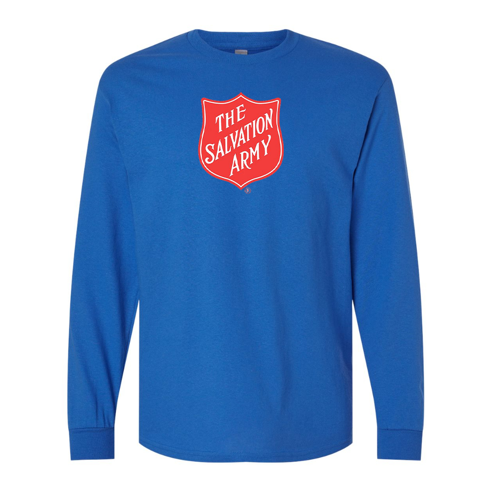 Men's  The Salvation Army  Gildan Heavy Cotton Long Sleeve T-Shirt