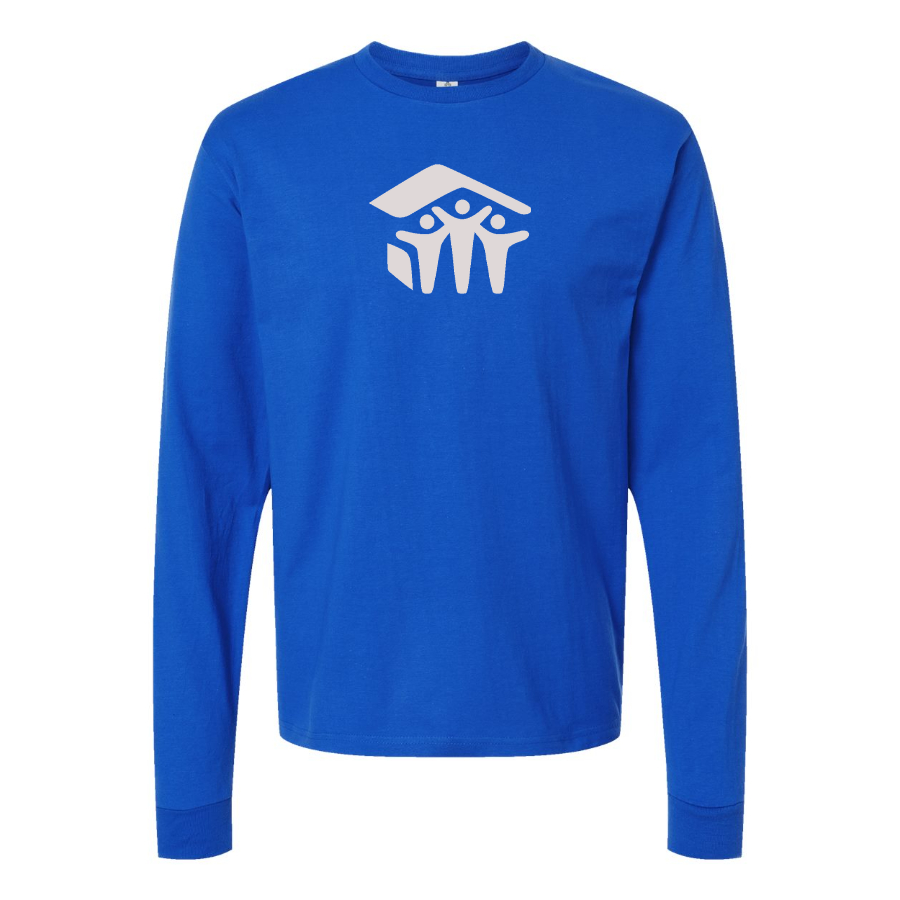 Men's Habitat for Humanity  Logo Cotton Long Sleeve T-Shirt