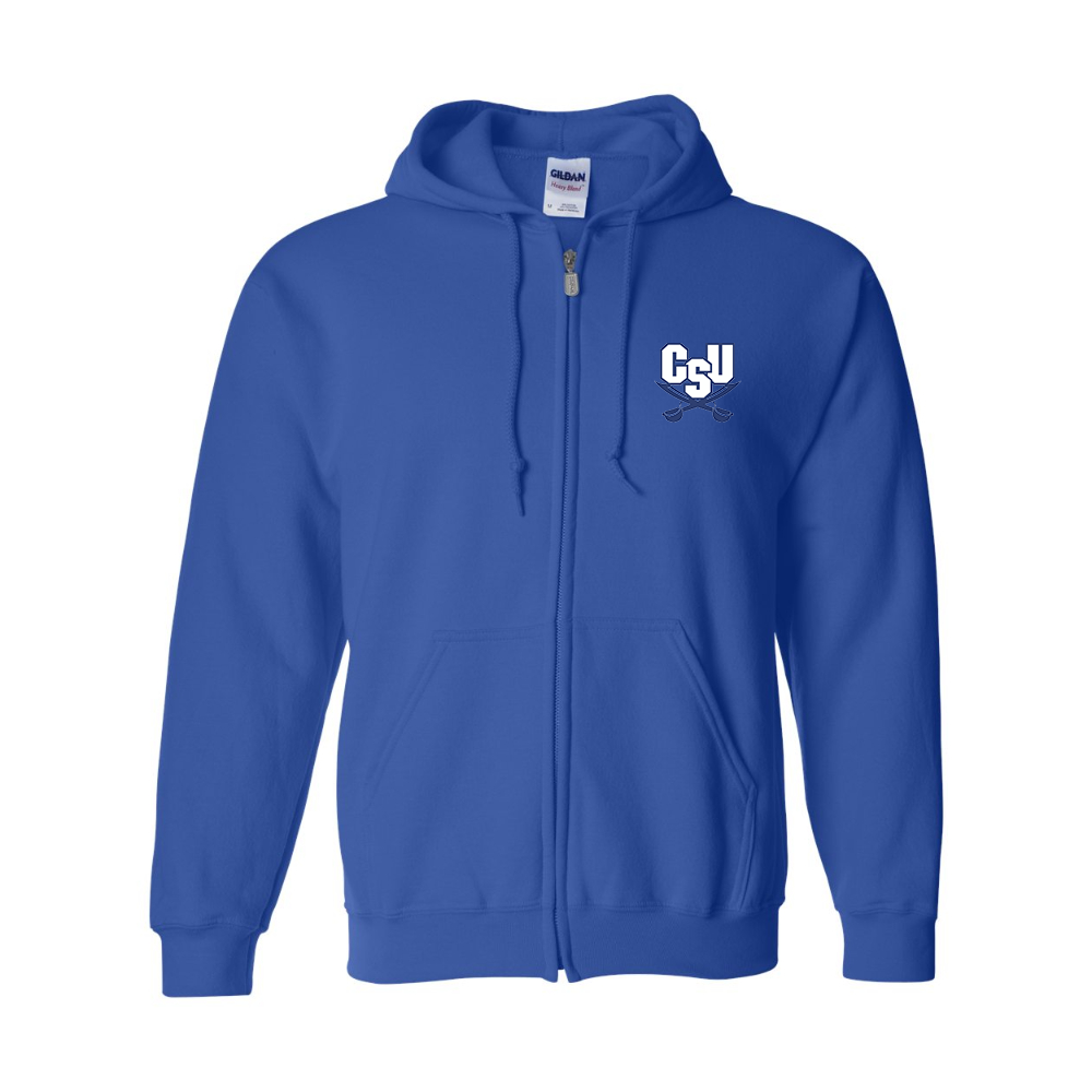 Men's CSU Buccaneers    Gildan  Heavy Blend Full Zip Hooded Sweatshirt