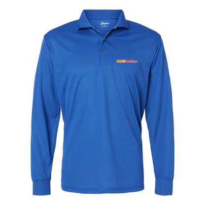 Men's AutoZone Logo Paragon Prescott Long Sleeve Polo
