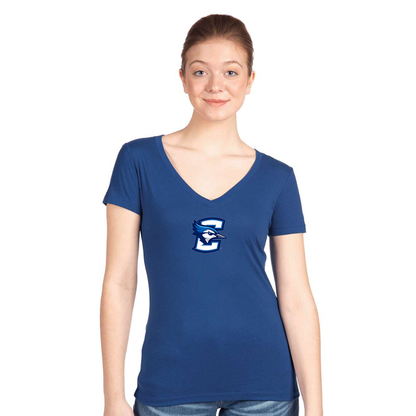 Women's  Creighton Bluejays Next Level V-Neck T-Shirt