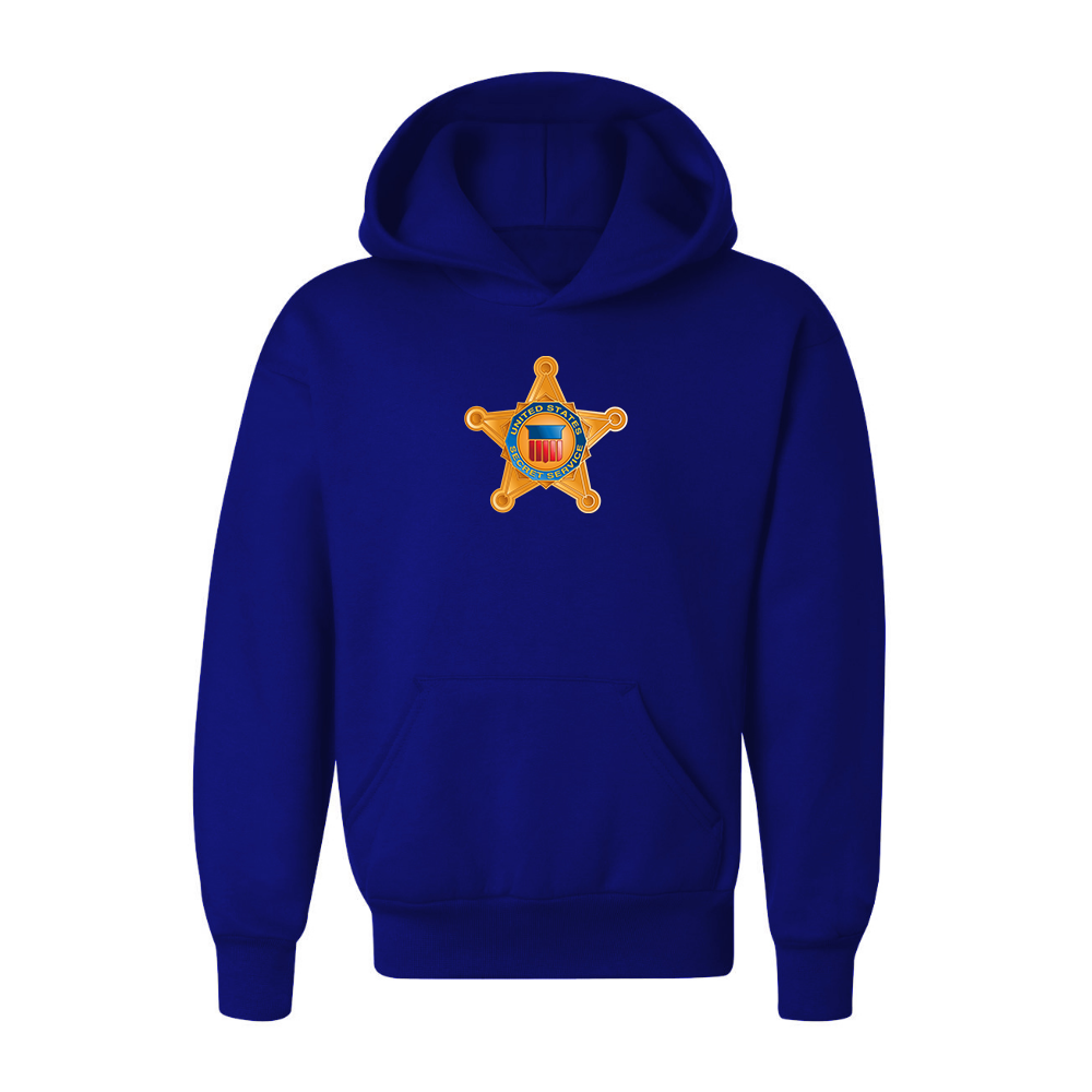 Youth Secret Service Star Logo  Pullover Hoodie