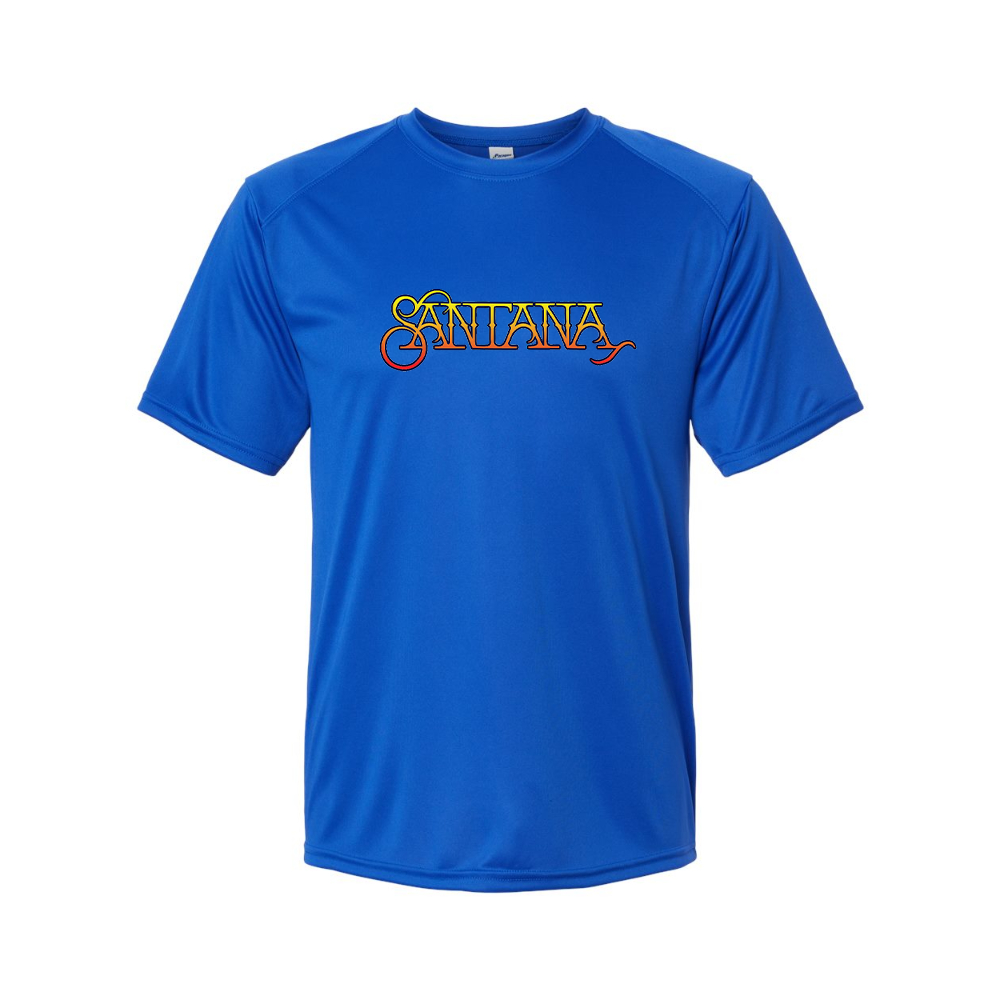 Men's Santana Logo Polyester T-Shirt