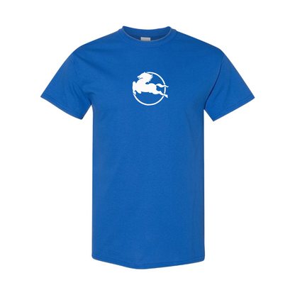 Men's Pegaso Logo Cotton T-Shirt