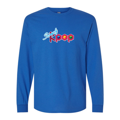 Men's  Simply Kpop  Gildan Heavy Cotton Long Sleeve T-Shirt