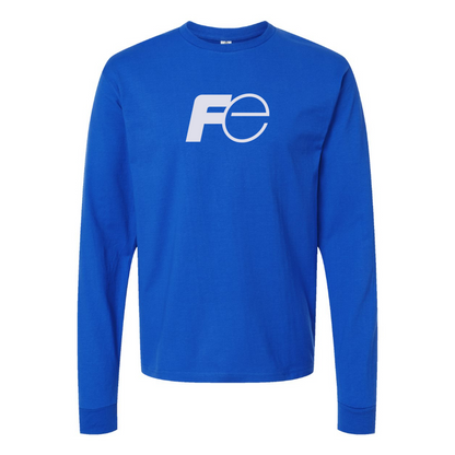 Men's Fuji-Electric Logo Cotton Long Sleeve T-Shirt