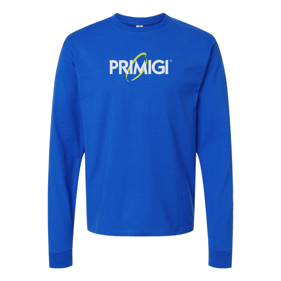 Men's Primigi Logo Cotton Long Sleeve T-Shirt