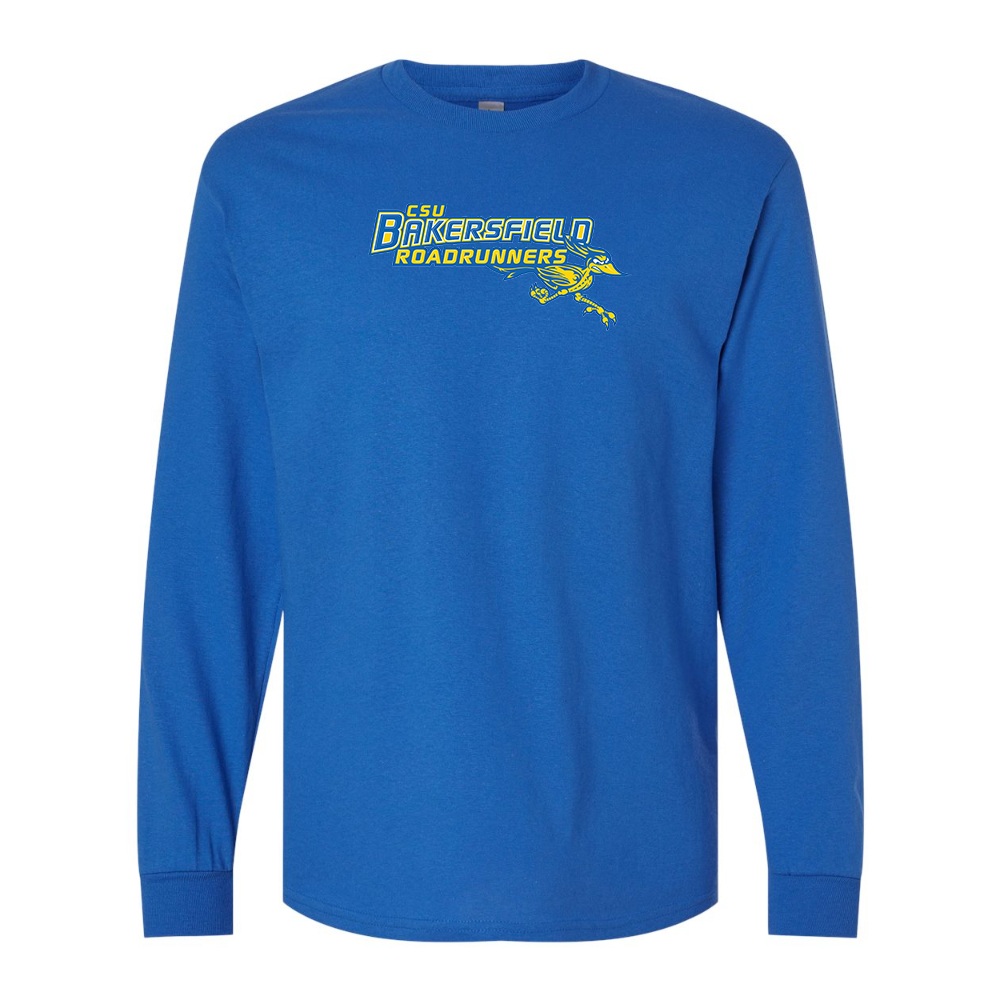 Men's  CSU-Bakersfield Roadrunners Gildan Heavy Cotton Long Sleeve T-Shirt