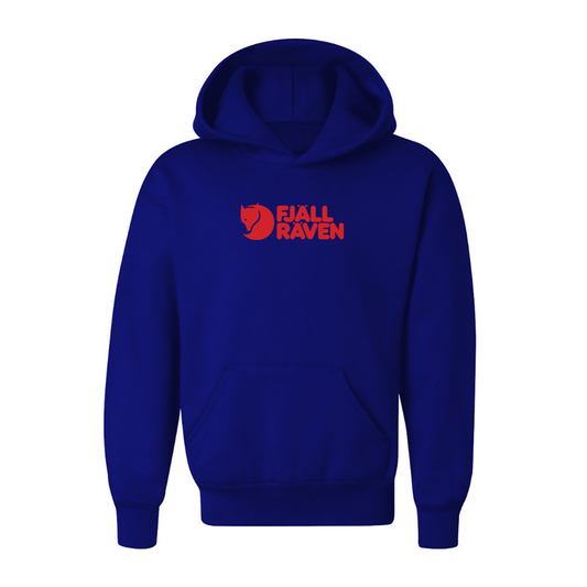 Youth Fjallraven Logo Pullover Hoodie
