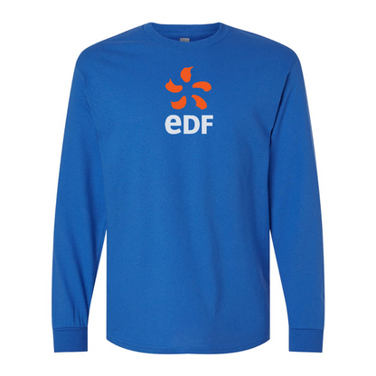 Men's Edf Gildan Heavy Cotton Long Sleeve T-Shirt