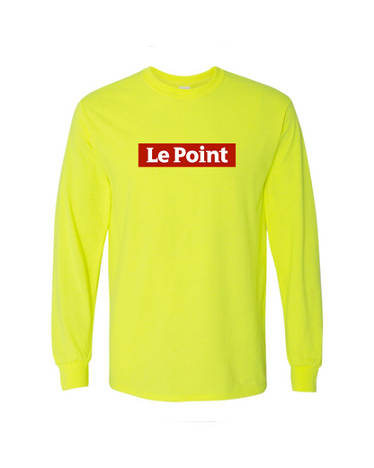 Men's  Le Point Gildan Heavy Cotton Long Sleeve T-Shirt