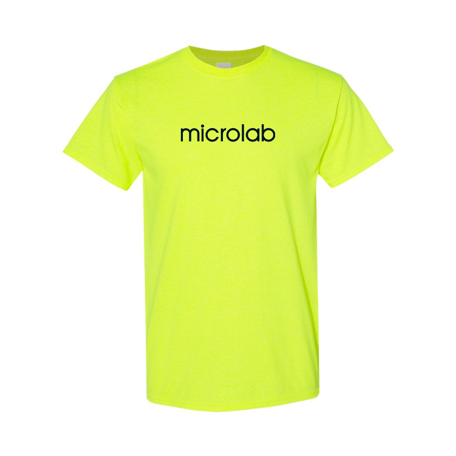 Men's Microlab Logo Cotton T-Shirt