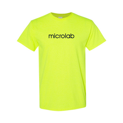 Men's Microlab Logo Cotton T-Shirt