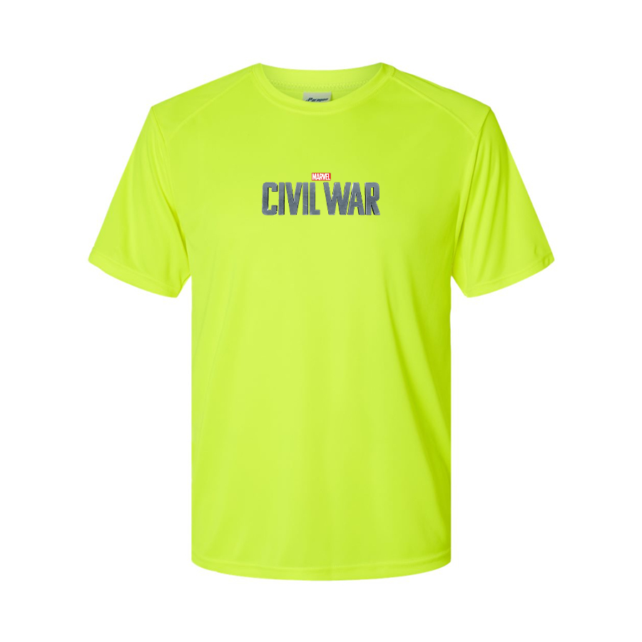 Men's Marvel Civil War Logo Performance T-Shirt