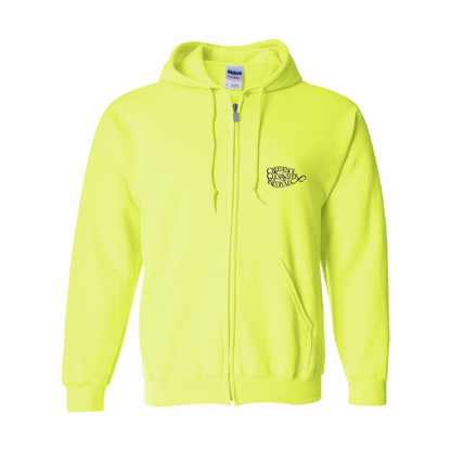 Men's Creedence Clearwater Revival Gildan  Heavy Blend Full Zip Hooded Sweatshirt