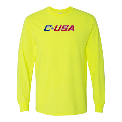 Men's  Conference USAl Gildan Heavy Cotton Long Sleeve T-Shirt
