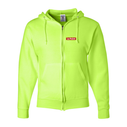 Men's Le Point JERZEES NuBlend Full-Zip Hooded Sweatshirt