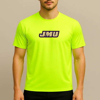 Men's James Madison Dukes Logo Polyester T-Shirt