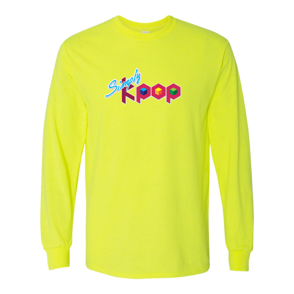 Men's  Simply Kpop  Gildan Heavy Cotton Long Sleeve T-Shirt