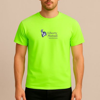 Men's Liberty Mutual Insurance Logo Cotton T-Shirt
