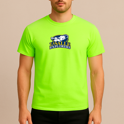 Men's La Salle Explorers Logo Cotton T-Shirt