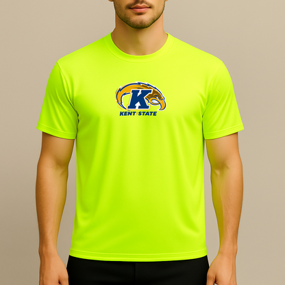 Men's Kent State Golden Flashes Logo Polyester T-Shirt