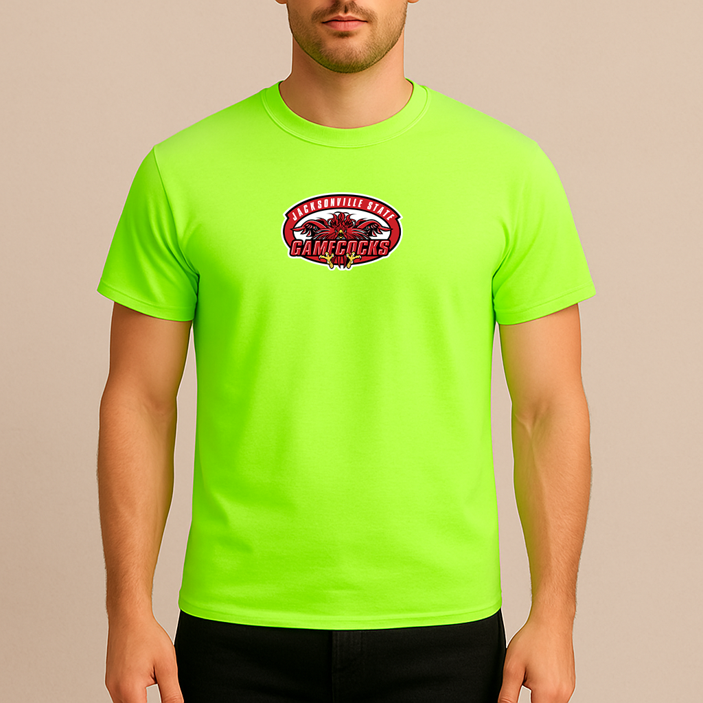 Men's Jacksonville State Gamecocks Logo Cotton T-Shirt