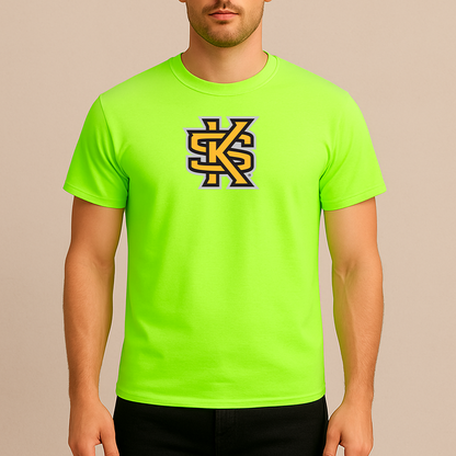 Men's Kennesaw State Owls Logo Cotton T-Shirt