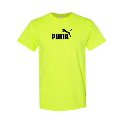 Men's Puma Logo Cotton T-Shirt