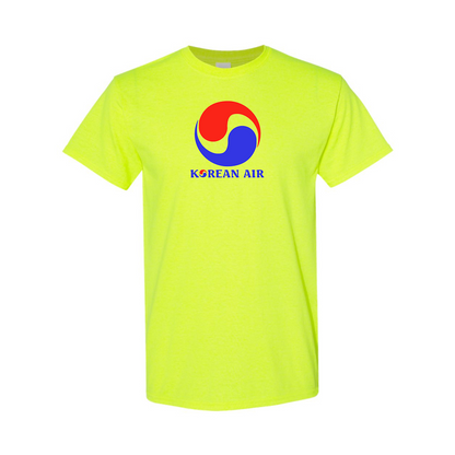 Men's Korean Air Logo Cotton T-Shirt
