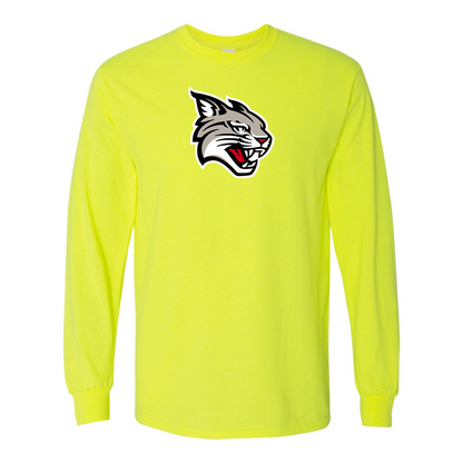 Men's  Davidson Wildcats  Gildan Heavy Cotton Long Sleeve T-Shirt