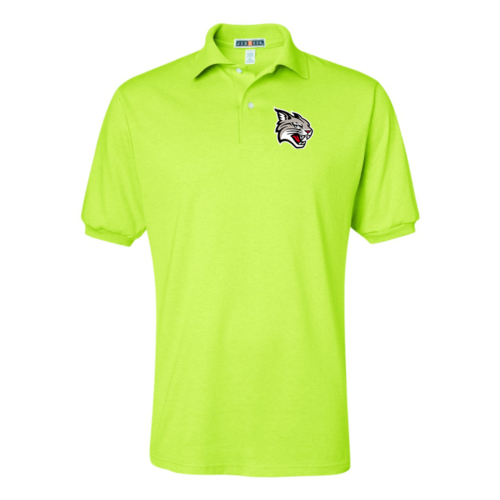 Men's Davidson Wildcats JERZEES  SpotShield polo