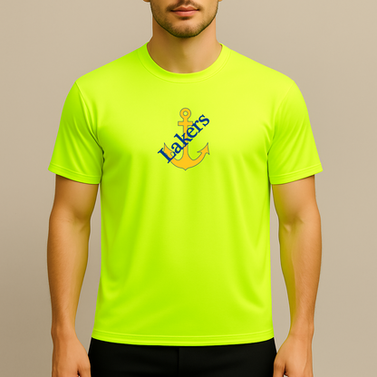 Men's Lake Superior State Lakers Logo Polyester T-Shirt