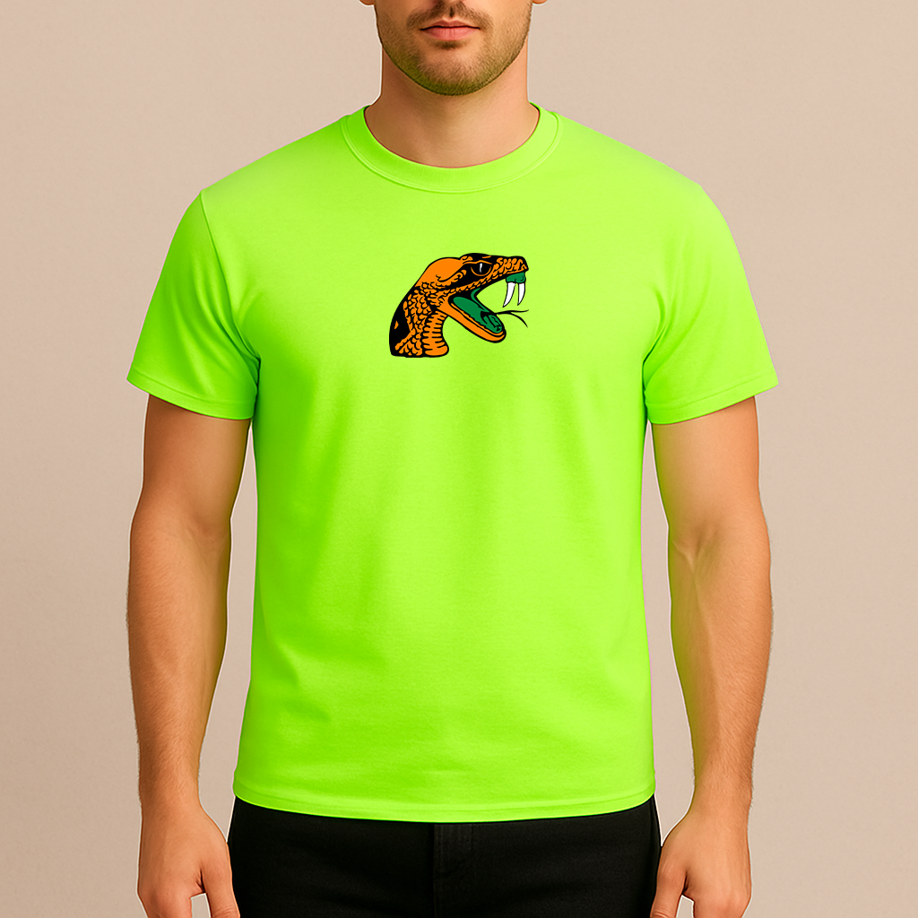Men's Florida AM Rattlers Logo Cotton T-Shirt