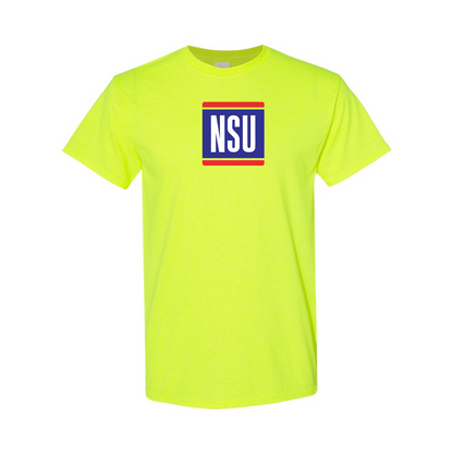 Men's NSU Logo Cotton T-Shirt