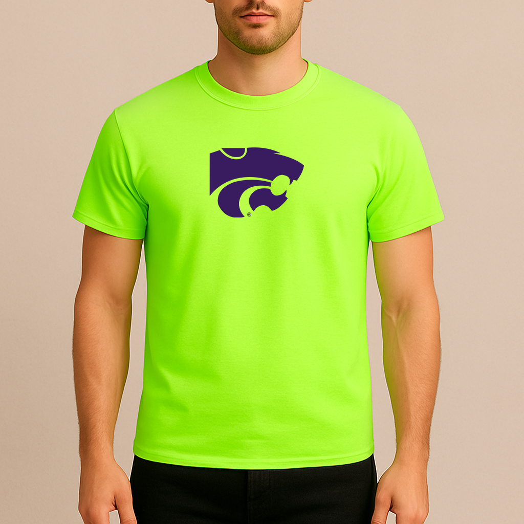 Men's Kansas State Wildcats Logo Cotton T-Shirt