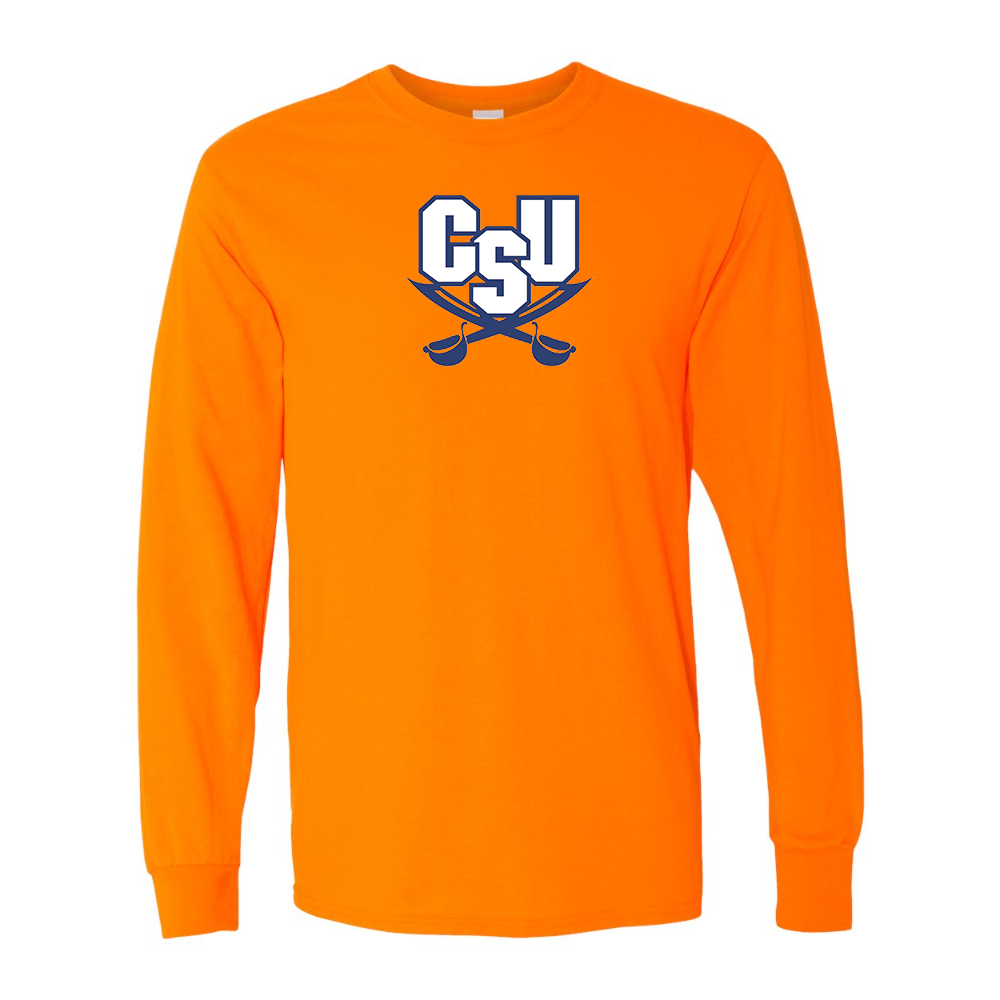 Men's CSU Buccaneers  Gildan Heavy Cotton Long Sleeve T-Shirt