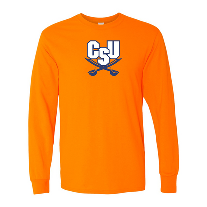 Men's CSU Buccaneers  Gildan Heavy Cotton Long Sleeve T-Shirt