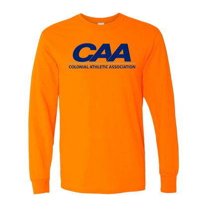 Men's Colonial Athletic Association Gildan Heavy Cotton Long Sleeve T-Shirt