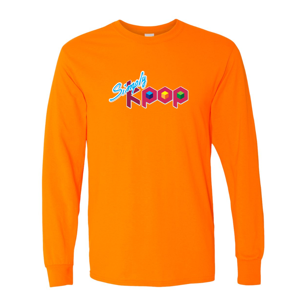 Men's  Simply Kpop  Gildan Heavy Cotton Long Sleeve T-Shirt