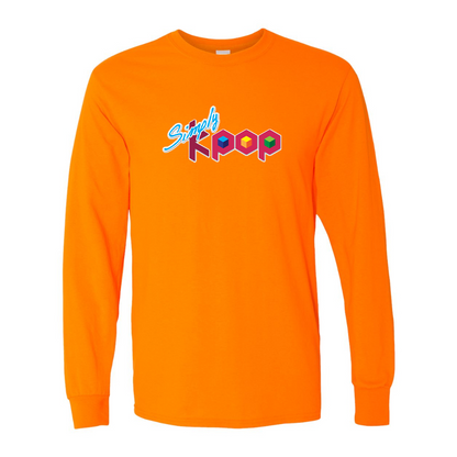 Men's  Simply Kpop  Gildan Heavy Cotton Long Sleeve T-Shirt