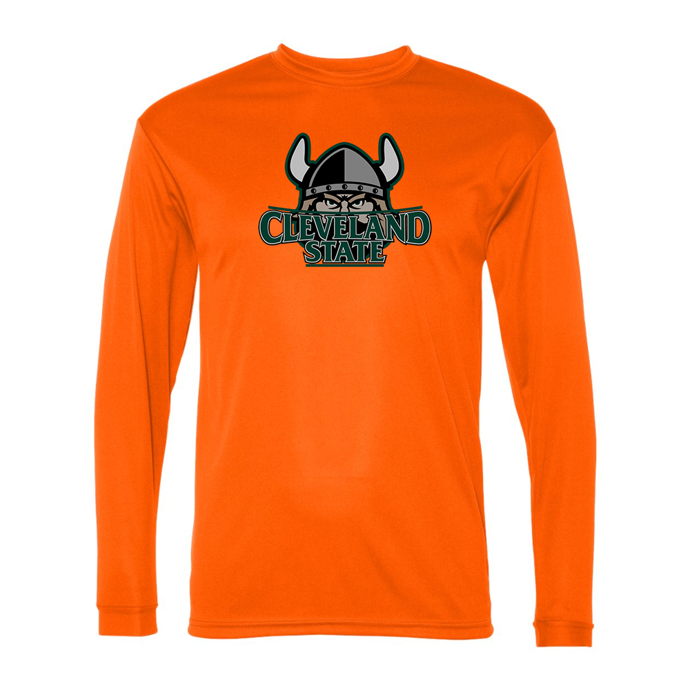 Men's  Cleveland State Vikings Performance Long Sleeve T-Shirt