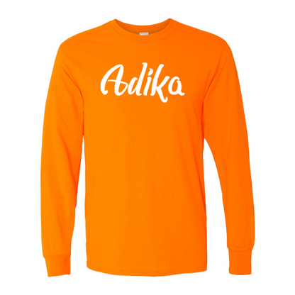 Men's Adika  Gildan Heavy Cotton Long Sleeve T-Shirt
