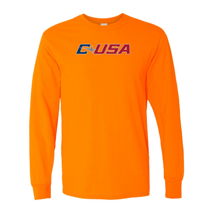 Men's  Conference USAl Gildan Heavy Cotton Long Sleeve T-Shirt